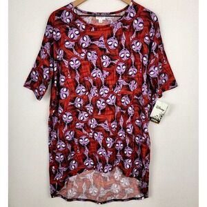 Disney Sally Skellington Tunic Top Womens M LuLaRoe NWT Spooky Gothic